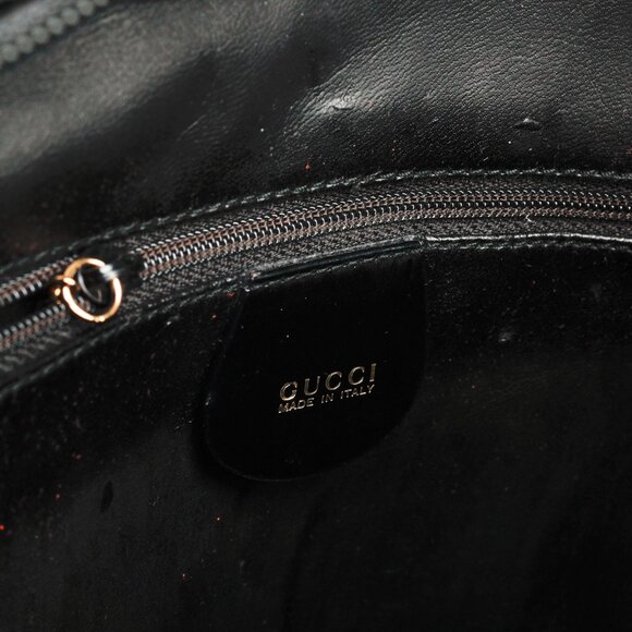 Gucci Tom Ford Era Patent Leather G-Hardware Bucket Bag - Picture 12 of 13